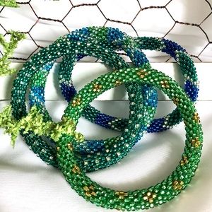 Set of 4 Beaded Bracelets